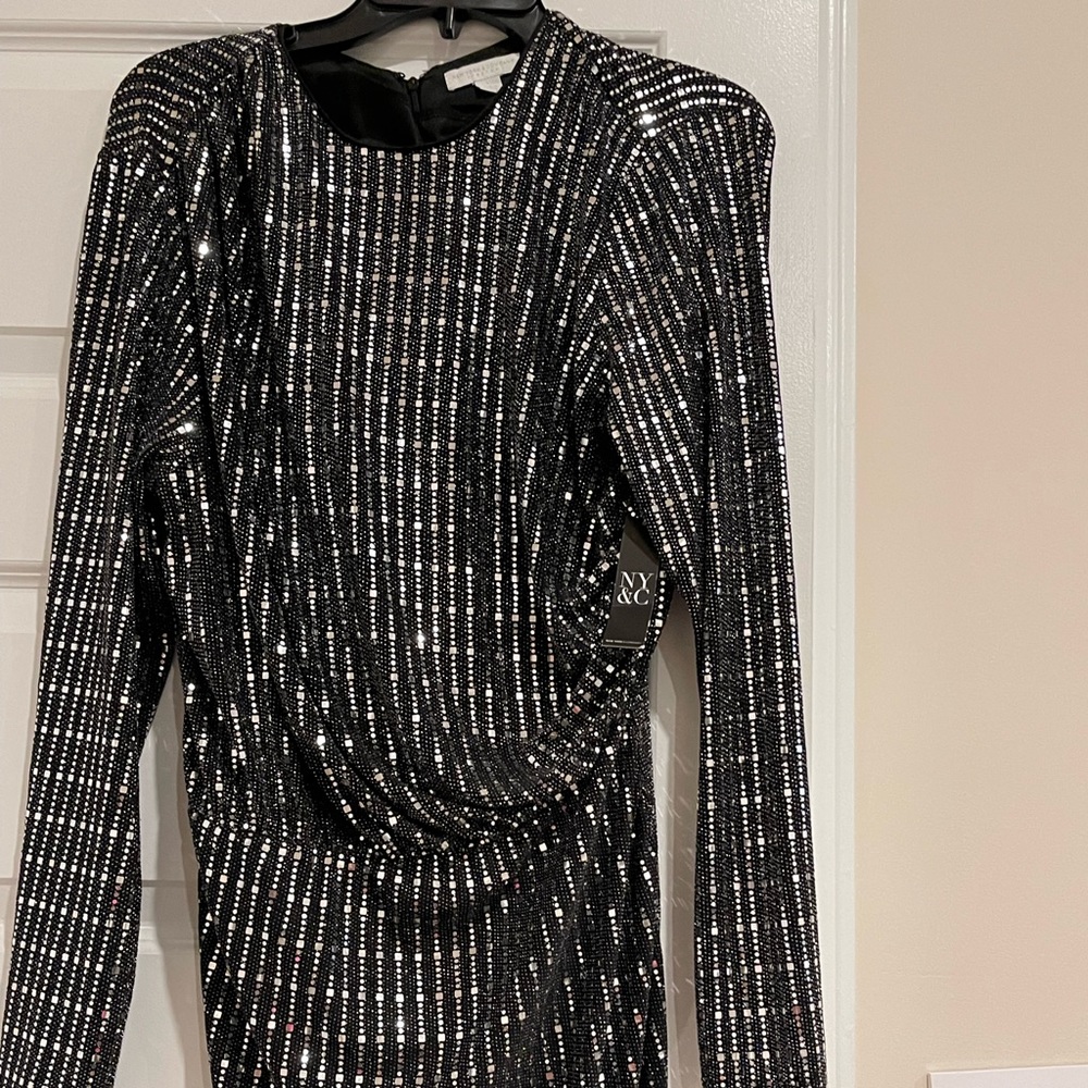 New York and Company Sequined Dress